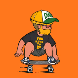 Rolling Dude #2912