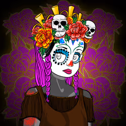 Day Of The Dead NFT #468