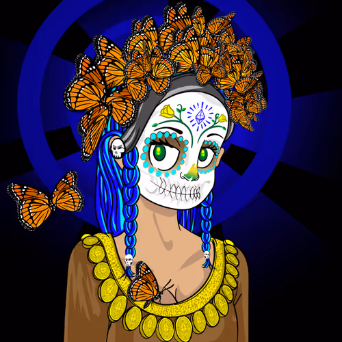 Day Of The Dead NFT #162