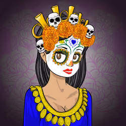 Day Of The Dead NFT #196