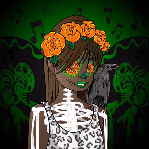 Day Of The Dead NFT #55