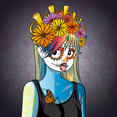 Day Of The Dead NFT #341