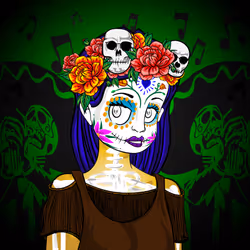 Day Of The Dead NFT #110