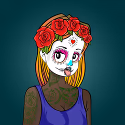 Day Of The Dead NFT #325