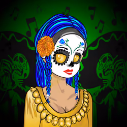 Day Of The Dead NFT #160