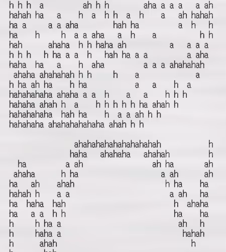 Haha By John Provencher