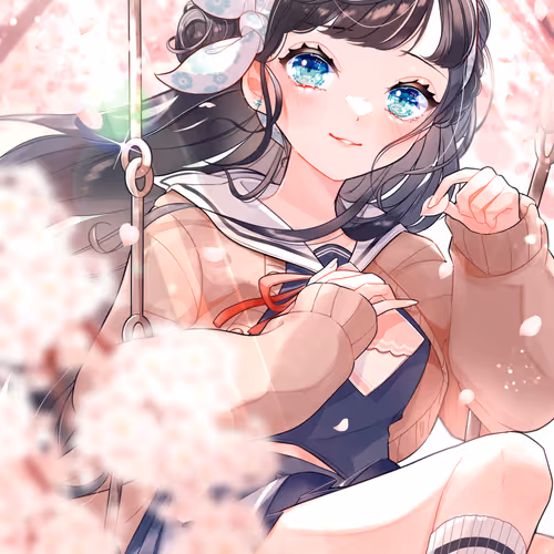 High school girls in love