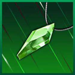Crude Emerald Necklace