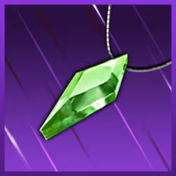 Crude Emerald Necklace