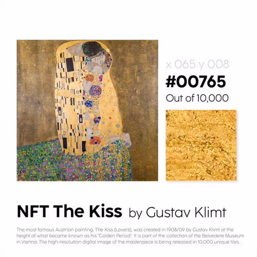 Belvedere Arteq The Kiss By Gustav Klimt