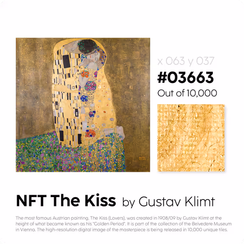 Belvedere Arteq The Kiss By Gustav Klimt