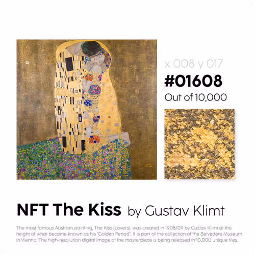 Belvedere Arteq The Kiss By Gustav Klimt