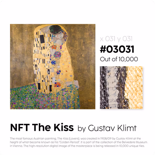 Belvedere Arteq The Kiss By Gustav Klimt