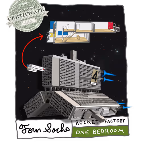 Tom Sachs Final Frontier Apartments