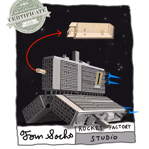 Tom Sachs Final Frontier Apartments