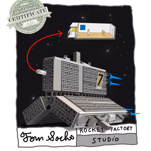 Tom Sachs Final Frontier Apartments