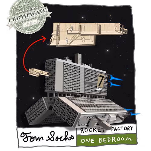 Tom Sachs Final Frontier Apartments