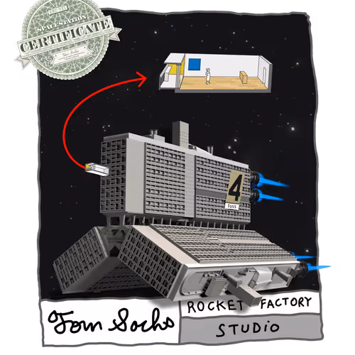 Tom Sachs Final Frontier Apartments