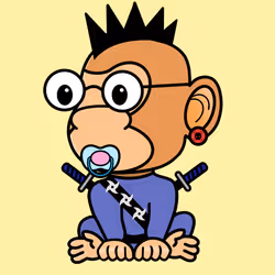 Doodle Ape Kid #257