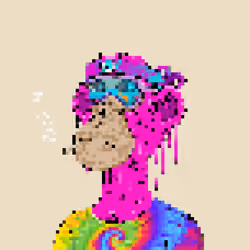 Trippin' Pixel Ape #2506