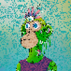 Trippin' Pixel Ape #2504