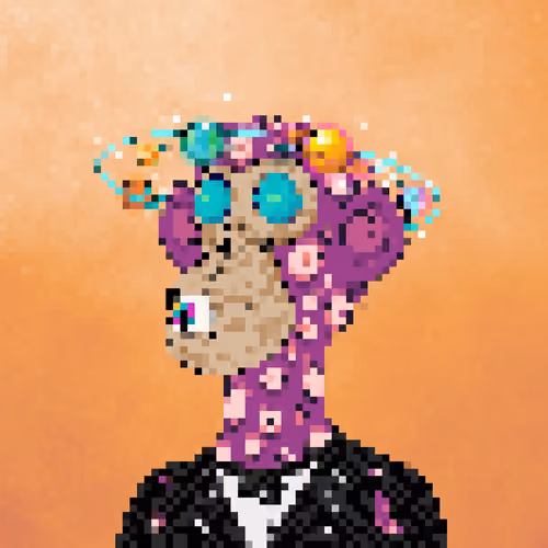 Trippin' Pixel Ape #2458