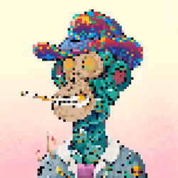 Trippin' Pixel Ape #1077