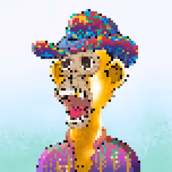 Trippin' Pixel Ape #2501