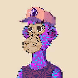 Trippin' Pixel Ape #989