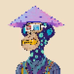 Trippin' Pixel Ape #787