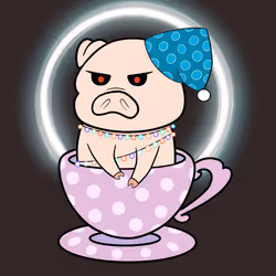 Lucky Teacup Piggy Club #9