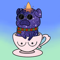 Lucky Teacup Piggy Club #1345