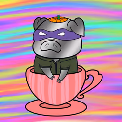 Lucky Teacup Piggy Club #2568