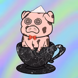 Lucky Teacup Piggy Club #1139