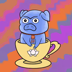 Lucky Teacup Piggy Club #839