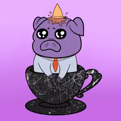 Lucky Teacup Piggy Club #1149