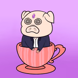 Lucky Teacup Piggy Club #843