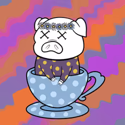 Lucky Teacup Piggy Club #1049