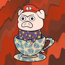 Lucky Teacup Piggy Club #1638