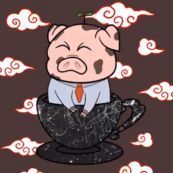 Lucky Teacup Piggy Club #837