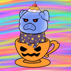 Lucky Teacup Piggy Club #836
