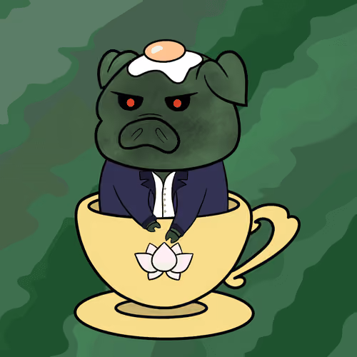 Lucky Teacup Piggy Club #1358