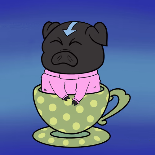 Lucky Teacup Piggy Club #44