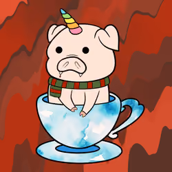 Lucky Teacup Piggy Club #789