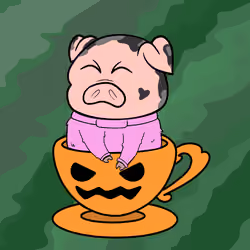 Lucky Teacup Piggy Club #2183
