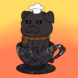 Lucky Teacup Piggy Club #873