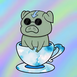 Lucky Teacup Piggy Club #2571