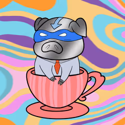 Lucky Teacup Piggy Club #787