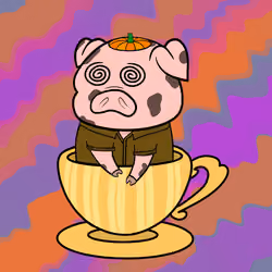 Lucky Teacup Piggy Club #797