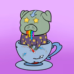 Lucky Teacup Piggy Club #835